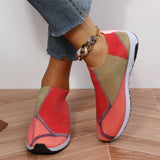 kamames Style 23 Summer Shallow Mouth New Leisure Flying Weave Large-Size Sports Shoes Women's Single Shoes