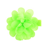 2 Pcs/lot Chiffon Petals Flower Hair Clips For Baby Girls Solid Hairpins Headdress Barrettes Floral Headwear Hair Accessories