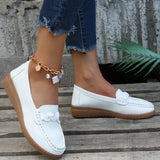 kamames kamames Pea Shoes Women's Spring Style 2023 New Light-Mouth Flat-Heeled Single-Color Shoes Women Women Shoes