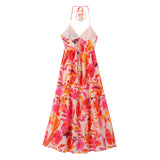 kamames New Summer Printed Lace Dress Shows A Slim Dress At The Waist And 2298106.