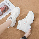 kamames Ankle Boots Women Fashion High top Casual Women Shoes Platform boots Thickened Warmth Woman flat Shoes botas de mujer