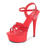 kamames Shoes Women Stiletto sandals Striptease Walking Show Sandals Model high-heeled Shoes Sandals Platform Wedding Shoes Female New