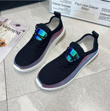 kamames Fashion Casual Sport Shoes of Women Breathable Mesh Women Wedge Sneakers Light Flat Trainer Female Size 43 Zapatos Mujer