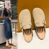 kamames kamames Baotou Slippers Female 2024 Summer New Wear Muller Shoes Women's Shoes Sen Female Wind Flat Lazy Drag
