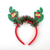 2021 New Year Women Girls Cute Christmas Antlers Santa Claus Hairbands Sweet Hair Decorate Headband Fashion Hair Accessories