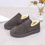 kamames trade large size yards cotton shoes women's winter plus velvet new thick warm all-match snow boots uggs feminina cano