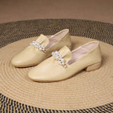 kamames kamames 2023 New Fashion Soft Bottom Flat Fairy Two Wear Plus Size Single Shoes Bean Shoes Women's Shoes