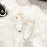 Baotou Half Slippers Women Summer Wear Muller Shoes 2022 New Flat Sandals