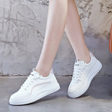 kamames Shoes Women 2023 Spring Fashion Non Slip Casual Shoes Flat Running Sheos Women Lace-up Comfort Sneakers Zapatos De Mujer 703-0