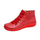 kamames Winter Women's Shoes New Fashion Side Zipper Non-slip Wear-resistant Ankle Boots Large Size High-top Casual Short Boots