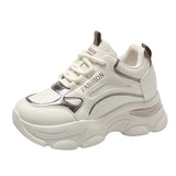 kamames kamames Version Of The Thick Platform Small White Shoes 2024 Spring Fashion New Dad Shoes Female Ins Tide Increased Casual Sports Single Shoes Female