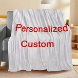 1pc Custom Digital Flannel Fleece Blanket - Unique Personalized Design, Ultra-Lightweight, Super-Soft, Warm and Cozy - Thoughtful Gift for Loved Ones, Perfect for Valentines Day, Indoor and Outdoor Use, Year-Round Comfort