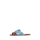 kamames Brand ZARZ Transparent Flat Slippers For Women 2022 Summer New Leather Cross Decoration Women's Sandals Woman Shoes Plus Size 41