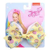 JOJO Bows Jojo Siwa Rainbow Printed Knot Ribbon Bow For Girls Handmade Boutique Hair Clip Children Hair Accessories