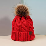 Lightweight Ribbed Knit Beanie - Soft, Warm, and Coldproof with Toggle Closure - Perfect for Women in Autumn and Winter