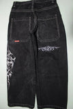 kamames American High Street Retro Men Washed Pants Y2k Harajuku Hip Hop Loose Jeans Couples Casual Joker Straight Wide-leg Jeans 217-1