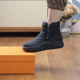 kamames kamames Boots Winter 2023 Winter New Korean Fashion Platform Women's Shoes With Velvet And Thick Women's Boots A Hair