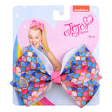 JOJO Bows Jojo Siwa Rainbow Printed Knot Ribbon Bow For Girls Handmade Boutique Hair Clip Children Hair Accessories