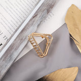 New Women Girls Cute Heart Hollow Geometric Gold Alloy Hair Claws Sweet Headband Hair Clips Hairpins Fashion Hair Accessories