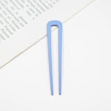 Japan Hair Sticks Women Hairclip Simplicity Colorful U Shape Girls Hairpins Hair Sticks Hair Accessories Headwear 2021 New