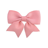 20colors 1piece Colorful Ribbon Hair Bows With Clip For Baby Girls Mini Cute Hairpins Barrettes Headwear Kids Hair Accessories