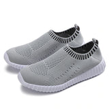 kamames Summer Women Shoes Fashion Breathable Mesh Sneakers casual sneakers Slip On Women Flats Loafers Fashion Vulcanize Shoes