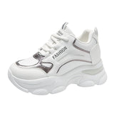 kamames kamames Version Of The Thick Platform Small White Shoes 2024 Spring Fashion New Dad Shoes Female Ins Tide Increased Casual Sports Single Shoes Female