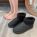 kamames kamames Mouth Snow Boots Women 2023 Winter New Casual Platform High-Top Cotton Shoes Women Add Thick And Velvet Cotton Boots Women