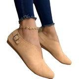 kamames 2023 New Women's Shoes, Single Shoes, Pointed, Low-End, Flat-Soled Casual Shoes Sold Directly.