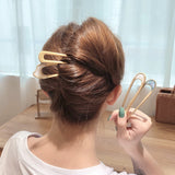 Japan Hair Sticks Women Hairclip Simplicity Colorful U Shape Girls Hairpins Hair Sticks Hair Accessories Headwear 2021 New