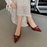 kamames kamames Black Temperament High-Heeled Sandal Fairy Shoes 2024 New Spring And Summer French With Skirt Single Shoes