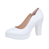 kamames High-Heeled, Thick-Heeled Work Shoes, Professional Work Shoes, Pointed Middle-Aged And Elderly Mother Shoes, Cheongsam, Show Women's Single Shoes.