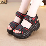 kamames 2023Women Sandals Women Platform Wedge Sandals 6cm High Heels Women Shoes Summer Sneakers Sandalia Mujer Zapatos De Mujer