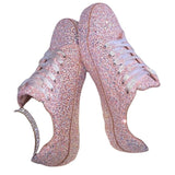 kamames Single Shoes Spring 2025 Flat Shoes Front Lash Casual Single Shoe Round Head Sports Low Top Shoe Women