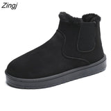 kamames Snow Boots For Women Women's Low Shoes Flat Heel Booties Ladies Winter Footwear Boots-women Luxury Designer Round Toe