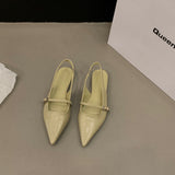 kamames kamames Shoes 2023 New Spring And Summer Pointed Temperament Small Single Shoes