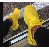 kamames Sport Shoes Summer 2022 Fashion Breathable Mesh Platform Sneakers Socks Women's Plus Size Lace-up Wedge Tennis Female