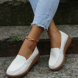 kamames kamames Doudou Shoes For Women In Summer 2023 Round Head Flat-Bottomed Simple Casual Mother Shoes