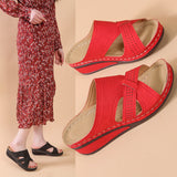 kamames Size Stitches, Slippers, Women's Shoes, Sandals, Sandals, Middle-Aged Mothers, Leisure Slippers, Women's Slippers.