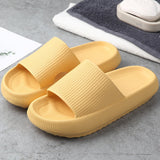 Women Summer Beach Slippers Eva Soft Thick Platform Sole Slide Sandals Leisure Men Ladies Indoor Bathroom Anti-slip Shoes