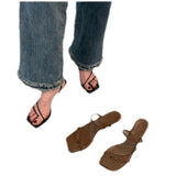 kamames kamames High-Heeled Slippers Women's Shoes Wear The 2023 New Summer Fairy Sandals