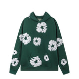 kamames Tears Kanye The Same Style Foam Kapok High Street Loose Hooded Sweater Leisure Pants Suit Trend