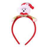 2021 New Year Women Girls Cute Christmas Antlers Santa Claus Hairbands Sweet Hair Decorate Headband Fashion Hair Accessories