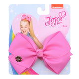 JOJO Bows Jojo Siwa Rainbow Printed Knot Ribbon Bow For Girls Handmade Boutique Hair Clip Children Hair Accessories