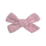 1Pc Cotton Linen Leopard Print Hair Bows With Clip For Baby Girls Plaid Hair Clips Barrettes Hairpins Headwear Hair Accessories