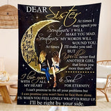 1pc Cozy Moon Printed Flannel Envelope Blanket - Soft, Warm, and Versatile Throw Blanket for All Seasons, Perfect for Couch, Bed, Sofa, Office, Camping, Travel, and Home Decor - Ideal Holiday Gift for Sister, Ramadan, and Any Occasion