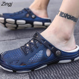kamames New Men Sandals Summer Flip Flops Slippers Men Outdoor Beach Casual Shoes Cheap Male Sandals Water Shoes Sandalia Masculina