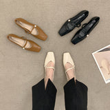 kamames Sole Shoes Children's Spring, Autumn And Summer 2024 New Style Design Feeling Mary Jane Women's Shoes Gentle Wind Evening Shoes