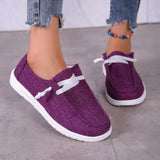 kamames New Round Head Muffin Sole Single Shoes Rubber Soles Pure Color Lace Large Size Lace Women's Singles Shoes