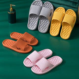 Bathroom Slippers Men Women Shoes Summer Bathroom Slipper Lovers Indoor Sandals Fashion Home Slippers Non-slip Floor Flip Flops